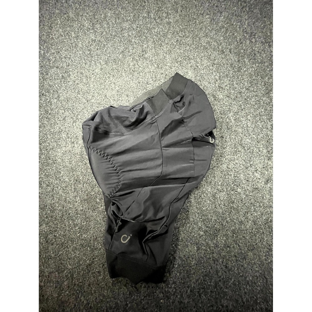 Velocio Padded Cycling Bib Shorts Mens S Black Chamois Performance Bike Sports